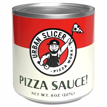 URBAN SLICER PIZZA WORX PIZZA SAUCE TIN 8OZ 900